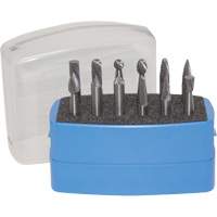 Aluminum Cut Rotary Burr Set, 8 Pieces Helyx Safety & Industrial Supplies