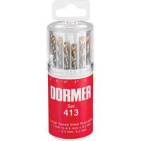 Jobber Drill Bit Set, 13 Pieces, High Speed Steel Helyx Safety & Industrial Supplies