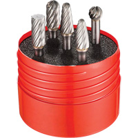 VA Cut Rotary Burr Set, 5 Pieces Helyx Safety & Industrial Supplies
