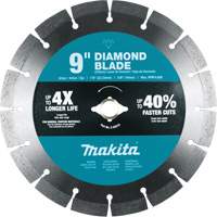 Lame diamant &agrave; bordure segment&eacute;e Helyx Safety & Industrial Supplies