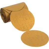 Stikit Gold Paper Sanding Disc Roll, 6" Dia., P120 Grit, Aluminum Oxide Helyx Safety & Industrial Supplies