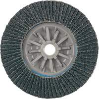 Disque &agrave; lamelles Long Life C-Trim, 4-1/2" x 5/8"-11, Type 27, Grain 40, Alumine de zirconium Helyx Safety & Industrial Supplies