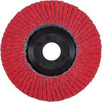Disque &agrave; lamelles, 4-1/2" x 5/8"-11, Type 27, Grain 40, C&eacute;ramique Helyx Safety & Industrial Supplies