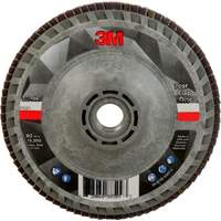 Disque &agrave; lamelles &agrave; changement rapide 769F, 4-1/2" x 5/8"-11, Type 27, Grain 120+, C&eacute;ramique Helyx Safety & Industrial Supplies
