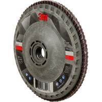Disque &agrave; lamelles &agrave; changement rapide 769F, 4-1/2" x 5/8"-11, Type 27, Grain 120+, C&eacute;ramique Helyx Safety & Industrial Supplies