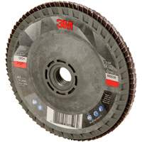 Disque &agrave; lamelles &agrave; changement rapide 769F, 4-1/2" x 5/8"-11, Type 29, Grain 120+, C&eacute;ramique Helyx Safety & Industrial Supplies