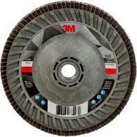 Disque &agrave; lamelles &agrave; changement rapide 769F, 5" x 5/8"-11, Type 29, Grain 120+, C&eacute;ramique Helyx Safety & Industrial Supplies