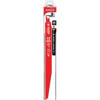 Lame de scie alternative tout usage, Bim&eacute;tal, 8-14 Dents par pouce, 12" lo x 1" la Helyx Safety & Industrial Supplies