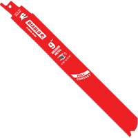 Lame de scie alternative de s&eacute;rie moyenne pour le m&eacute;tal, Bim&eacute;tal, 14-18 Dents par pouce, 9" lo x 1" la Helyx Safety & Industrial Supplies