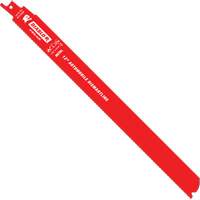 Lame de scie alternative autod&eacute;montage, Bim&eacute;tal, 14-18 Dents par pouce, 12" lo x 1" la Helyx Safety & Industrial Supplies