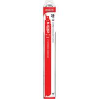 Lame de scie alternative autod&eacute;montage, Bim&eacute;tal, 10-14 Dents par pouce, 12" lo x 1" la Helyx Safety & Industrial Supplies