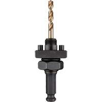 Hole Dozer Hole Saw Large Arbor with Cobalt Pilot Bit, 1-1/4" and Larger, 1/4" Shank Helyx Safety & Industrial Supplies