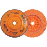 Enduro-Flex Turbo Flap Disc, 4-1/2" x 5/8"-11, 36/60 Grit Helyx Safety & Industrial Supplies