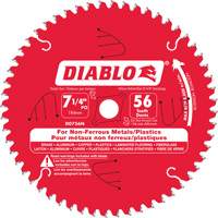 Aluminum Cutting Saw Blade, 7-1/4", 56 Teeth, Non-Ferrous Use Helyx Safety & Industrial Supplies