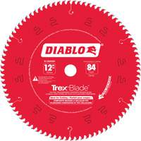 Trex&reg; Blade Cutting Saw Blade, 12", 84 Teeth, Plastic/Composite Decking Use Helyx Safety & Industrial Supplies