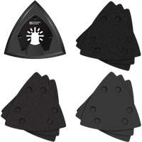 Patin de ponçage triangulaire pour outil oscillant et assortiment de papiers abrasifs One Fit Helyx Safety & Industrial Supplies