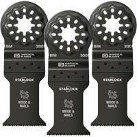 Lames standards pour bois et clous 1-3/8" Starlock Helyx Safety & Industrial Supplies