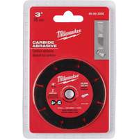 Carbide Abrasive Blade, 3" x 3/8" Arbor, Silicon Carbide, 20000 RPM Helyx Safety & Industrial Supplies