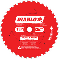 Steel Demon Cermet II Saw Blade, 7-1/4", 36 Teeth, Metal Use Helyx Safety & Industrial Supplies