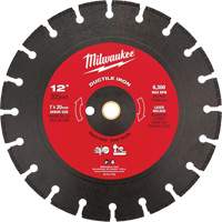 Circular Saw Blade, 12", Ductile Iron Use Helyx Safety & Industrial Supplies