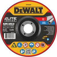Elite Series Metal Cut-Off Wheel, 5" x 0.045", 7/8" Arbor, Zirconia Alumina, Type 27 Helyx Safety & Industrial Supplies