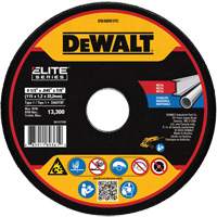XP Metal Cut-Off Wheel, 4-1/2" x 0.045", 7/8" Arbor, Ceramic, Type 1 Helyx Safety & Industrial Supplies