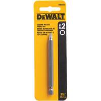 Power Bit, Square, #2 Tip, 3-1/2" Drive Size, 3-3/5" Length Helyx Safety & Industrial Supplies