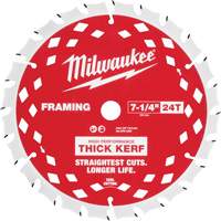 Thick Kerf Framing Circular Saw Blade, 7-1/4", 24 Teeth, Wood Use Helyx Safety & Industrial Supplies