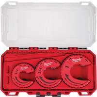 3-Piece Close Quarters Tubing Cutter Set, 1/2"/3/4"/1" Capacity Helyx Safety & Industrial Supplies
