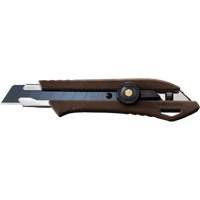 Couteau avec verrou &agrave; cliquet, 18 mm, Prise en Bois Helyx Safety & Industrial Supplies