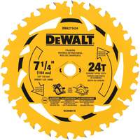 Circular Saw Blade, 7-1/4", 24 Teeth, Wood Use Helyx Safety & Industrial Supplies