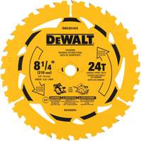 Ripping Circular Saw Blade, 8-1/4", 40 Teeth, Wood Use Helyx Safety & Industrial Supplies