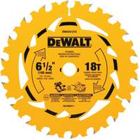Framing Circular Saw Blade, 6-1/2", 18 Teeth, Wood Use Helyx Safety & Industrial Supplies