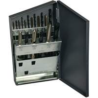 HTGP Metric Jobber Drill & Hand Tap Set, 18 Pieces Helyx Safety & Industrial Supplies