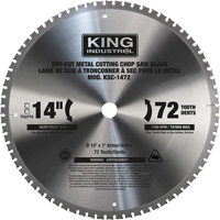 Chop Saw Blade, 14", 72 Teeth, Metal Use Helyx Safety & Industrial Supplies