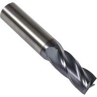 Fraise en bout carr&eacute;e 30° S234, 1/16" dia., 1-1/2" lo, 4 cannelures, 1/8" tige, Carbure Helyx Safety & Industrial Supplies
