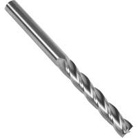 Fraise en bout carr&eacute;e extra longue 30° S137, 5/16" dia., 4" lo, 4 cannelures, 5/16" tige, Carbure Helyx Safety & Industrial Supplies