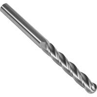 Fraise en bout sph&eacute;rique extra longue 30° S147, 1/2" dia., 6" lo, 4 cannelures, 1/2" tige, Carbure Helyx Safety & Industrial Supplies