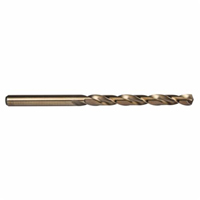 Foret long, 1/16", Acier rapide au cobalt, Cannelure 1-3/4", Pointe de 135° Helyx Safety & Industrial Supplies