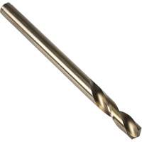 Jobber Drill Bit, High Speed Cobalt, #5, 3-3/4" L, 1-1/4" Flute, 135° Point Angle Helyx Safety & Industrial Supplies