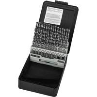 Jobber Length Drill Bit Set, 60 Pieces, High Speed Steel Helyx Safety & Industrial Supplies