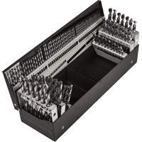 Jobber Length Combination Drill Bit Set, 114 Pieces, High Speed Steel Helyx Safety & Industrial Supplies