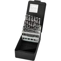 Stub Length Drill Bit Set, 29 Pieces, High Speed Steel Helyx Safety & Industrial Supplies