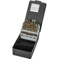 Heavy-duty Screw Machine Drill Bit Set, 26 Pieces, High Speed Cobalt Helyx Safety & Industrial Supplies