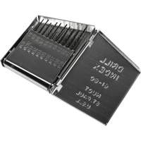 Jobber Length Drill Bit Set, 20 Pieces, High Speed Steel Helyx Safety & Industrial Supplies