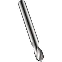 Spotting Drill, 10 mm, Carbide, 26 mm Flute, 90° Point Helyx Safety & Industrial Supplies