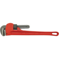 Pipe Wrench, 2-1/2" Jaw Capacity, 18" Long, Powder Coated Finish, None Handle Helyx Safety & Industrial Supplies