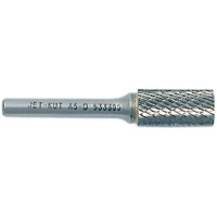 Fraise cylindrique JET-KUT, 1/4" Dia., 1/4" Tige, 5/8" Prof. de la coupe Helyx Safety & Industrial Supplies