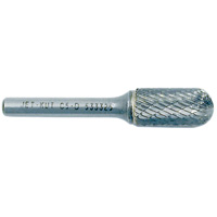 JET-KUT Round Nose Shape Bur, 1/4" Dia., 5/8" Depth of Cut Helyx Safety & Industrial Supplies