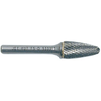 F1-D JET-KUT&reg; Tree Shape Burr with Radius End, 1/4" Dia., 5/8" Depth of Cut Helyx Safety & Industrial Supplies